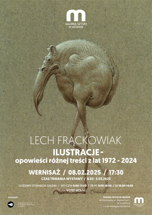 8.02.2025 o godz. 17:30 zapraszamy Państwa na otwarcie wystawy