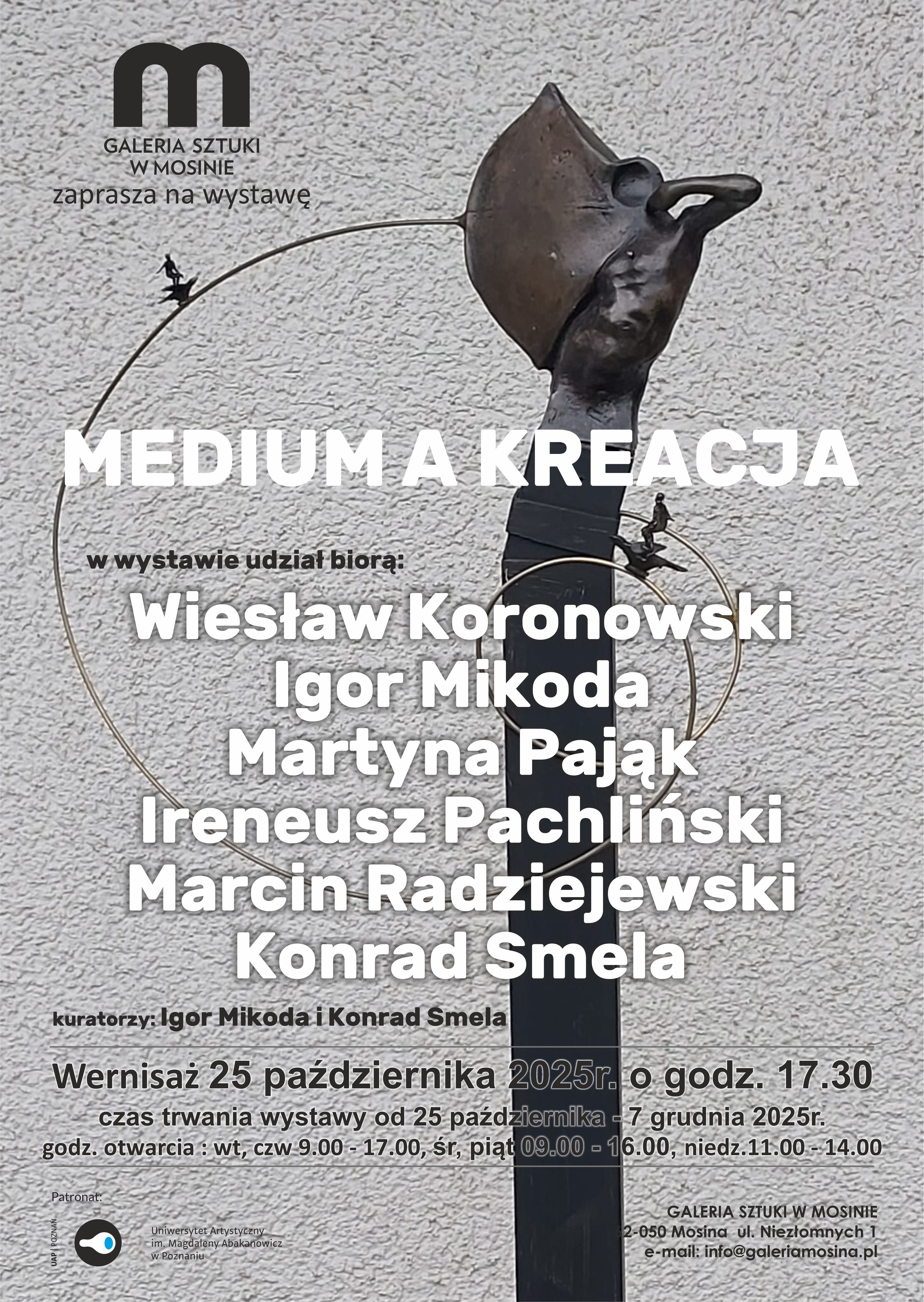 Plakat Medium a kreacja